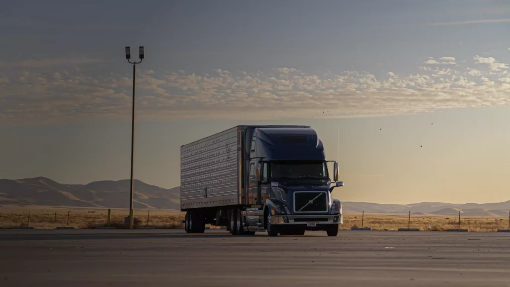 Large truck standing