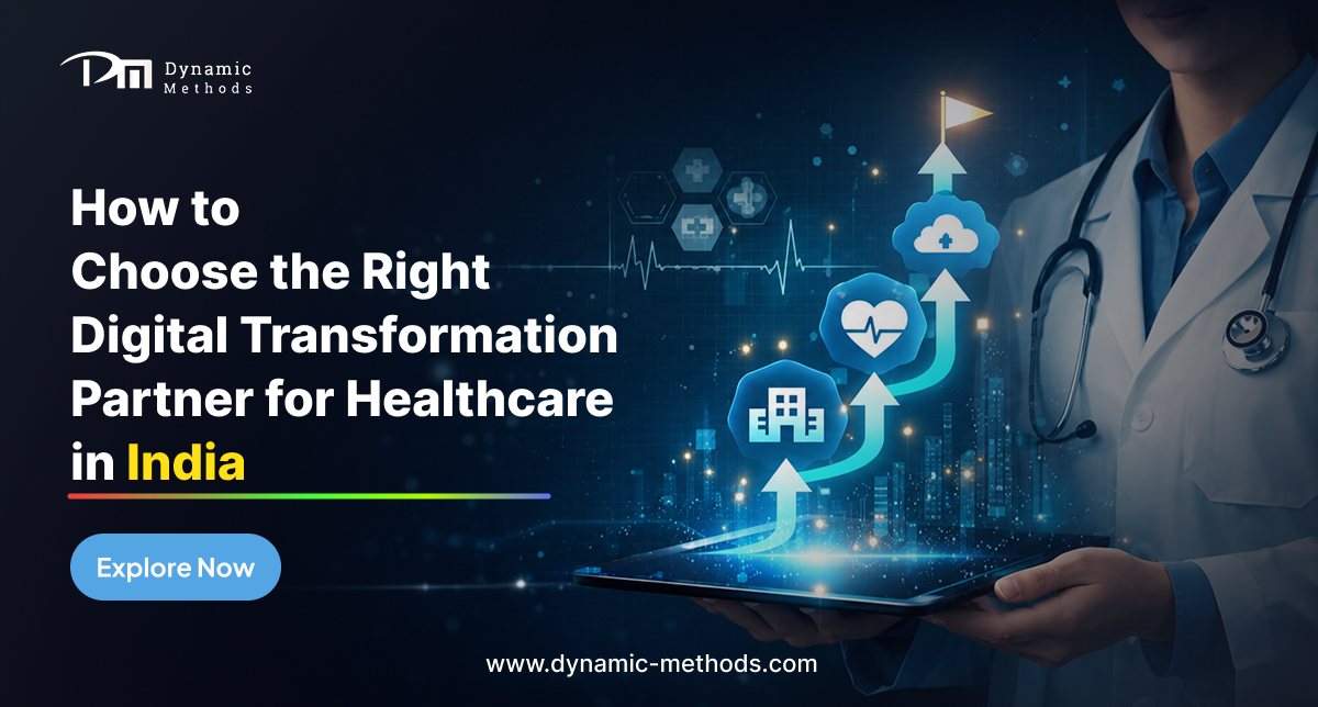 Digital transformation partner for healthcare in India, healthcare technology solutions, medical digital transformation services India