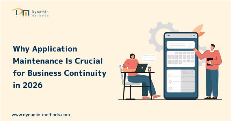 A visual representation highlighting the importance of application maintenance for ensuring smooth business operations in 2026.